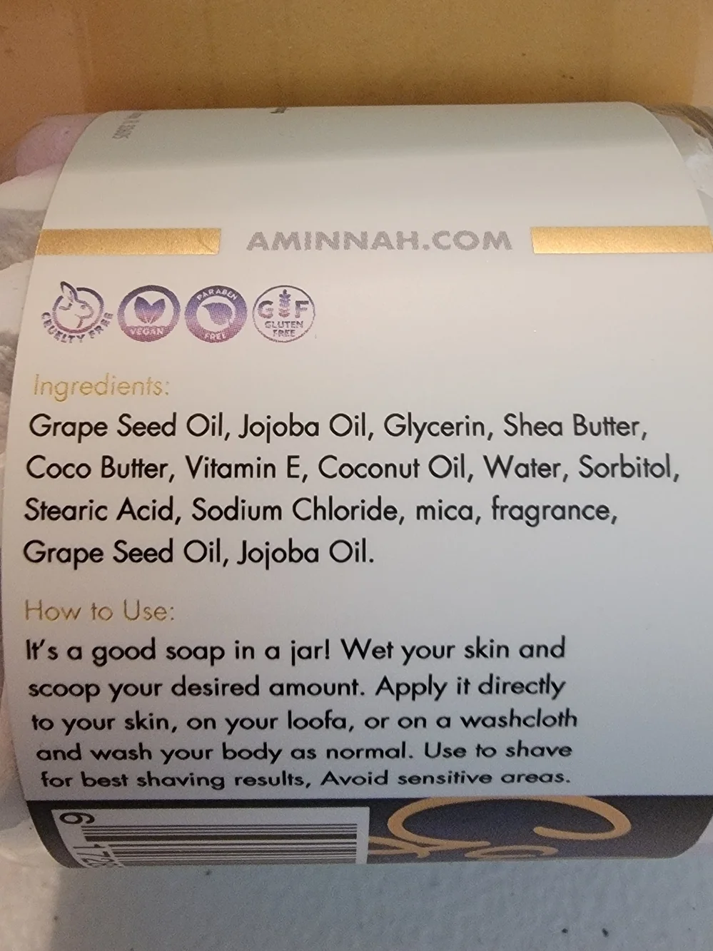 AMNH Galaxy Whipped Foaming Soap.